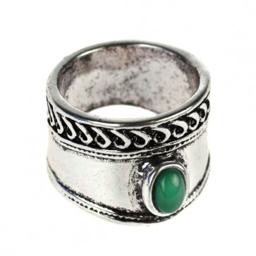 Atida Emerald Gypsy Ring
