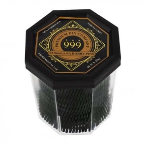 999 Premium Bobby Pins 2.75 inch Black 250g