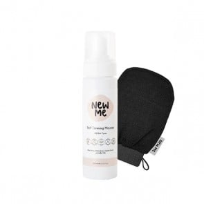 New Me Self Tanning Mousse 200ml with Exfoliating Mitt