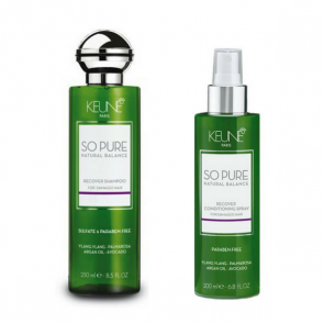 Keune  So Pure Recover Shampoo 250ml & Conditioning Spray 200ml