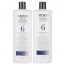 Nioxin System 6 Duo 1 litre