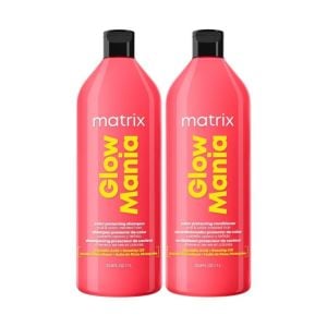 Matrix Glow Mania Shampoo and Conditioner Duo 1 Litre