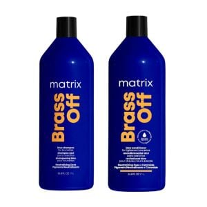 Matrix Total Results Brass Off Shampoo and Conditioner Duo 1 Litre