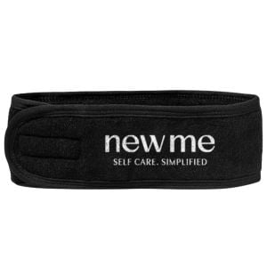 New Me Spa Headband Black
