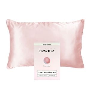 New Me Luxe Satin Pillowcase - Rosie 